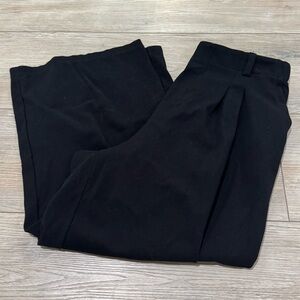 Wide Leg Black Pants